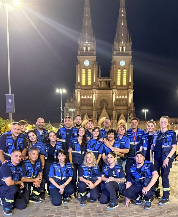 Emergencias San Miguel, presente en las peregrinaciones a Luján 2025