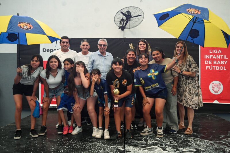 Julio Zamora acompañó el cierre de la Liga de Fútbol Infantil del Municipio de Tigre