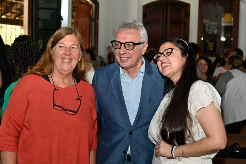 Julio Zamora acompañó la presentación de programas de articulación entre el Servicio Local y los ámbitos educativos