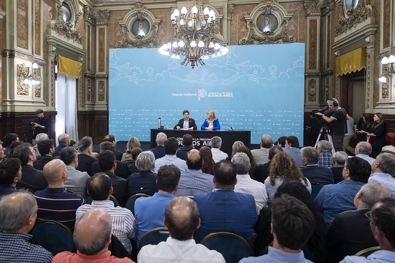 Kicillof: "La Ley de Financiamiento es en favor del orden económico y social de la Provincia"