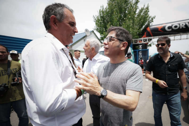 Kicillof asistió al Gran Premio Coronación del Turismo Carretera
