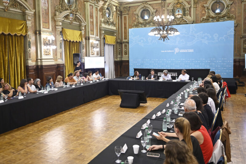 Kicillof encabezó la 53º reunión plenaria de la Comisión Provincial para la Prevención y Erradicación del Trabajo Infantil