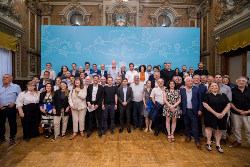 Kicillof se reunió con empresarios y empresarias pymes