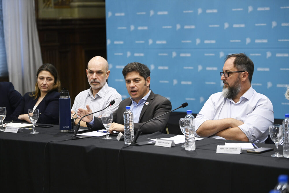 Kicillof se reunió con representantes del sector energético