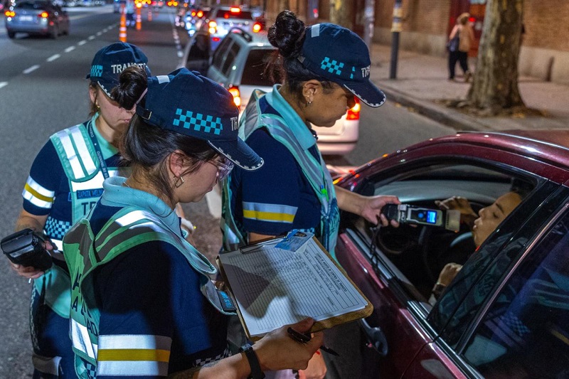 La Ciudad reforzó los controles de alcoholemia por la Navidad la tasa de positivos cayó a la mitad