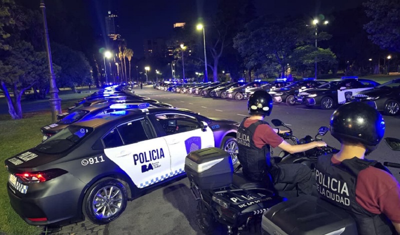 La Ciudad refuerza la seguridad nocturna con más patrulleros y policías en zonas de mayor movimiento