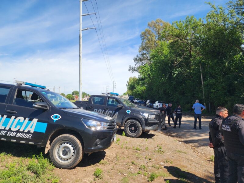 La Policía Municipal de San Miguel clausuró un predio donde se vendían caballos ilegalmente