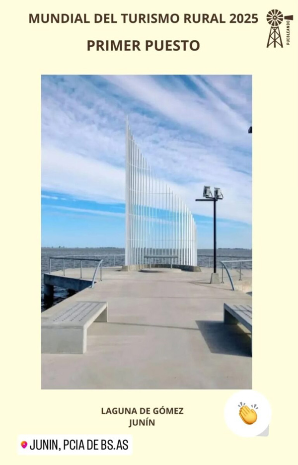Laguna de Gómez es la nueva campeona del Mundial de Turismo Rural de Buenos Aires