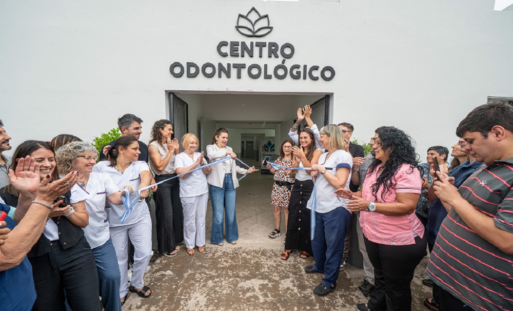 Mariel Fernández inauguró el Centro Odontológico en el CIC La Bibiana