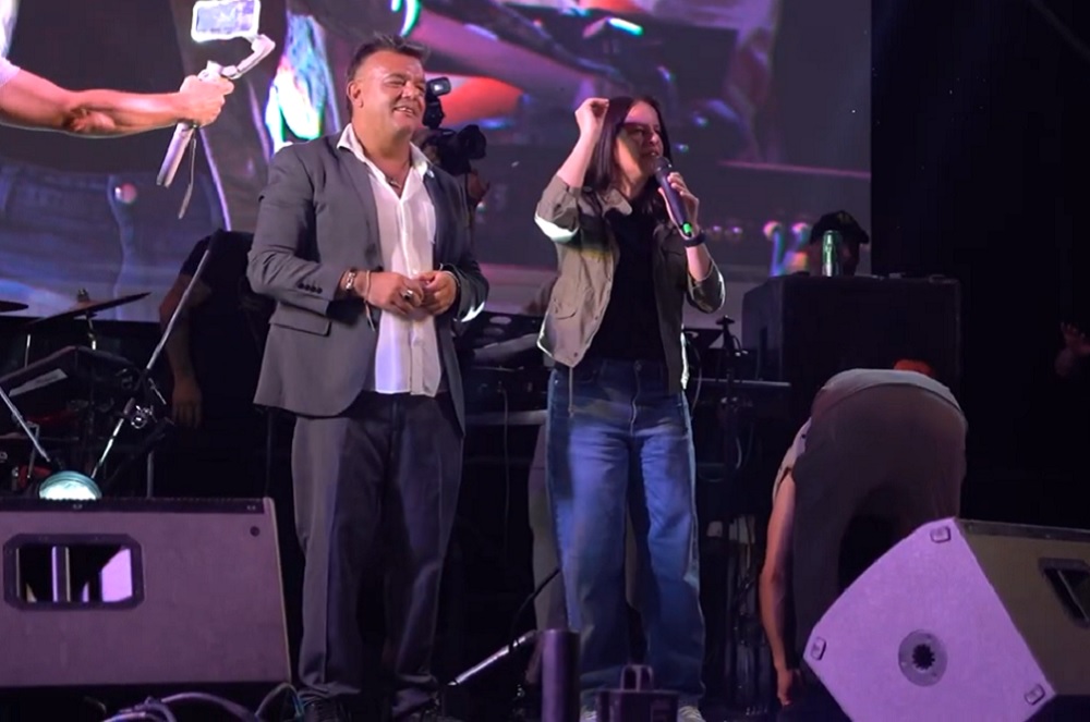 Más de 20.000 vecinos festejaron los 120 años de Vicente López con un show de luces y sin pirotecnia