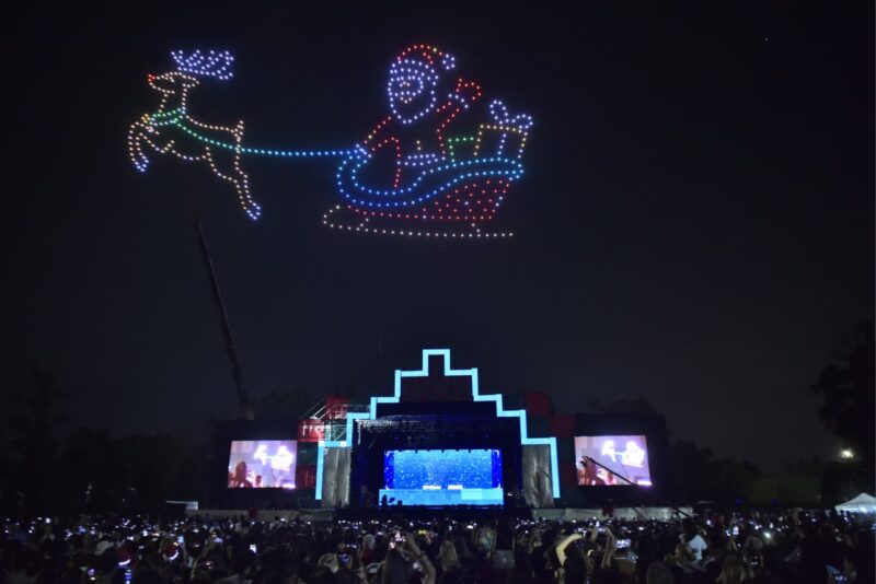 Más de cien mil personas celebraron la magia de la Navidad en Malvinas Argentinas