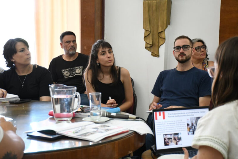 Morón la Mesa Distrital de Educación y Trabajo cerró el año con un encuentro de evaluación