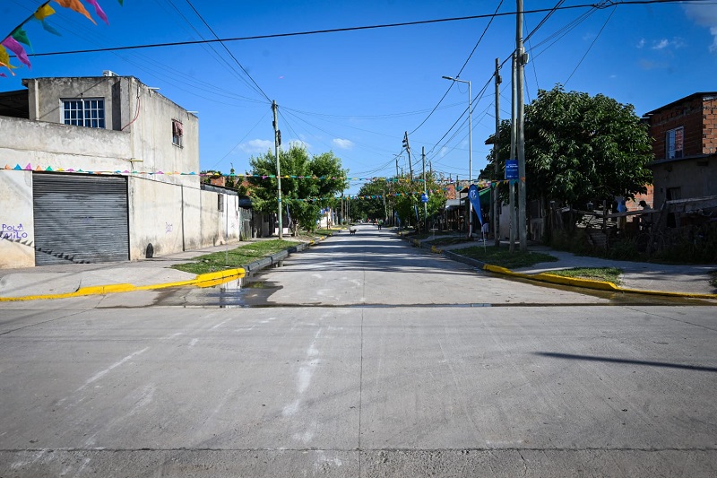 Nardini “Culminamos el año con más obra pública y más dignidad para la gente”