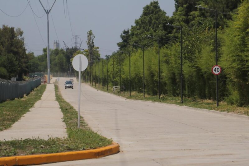 Se abrió la calle Chapeaurouge, un nuevo camino en San Miguel