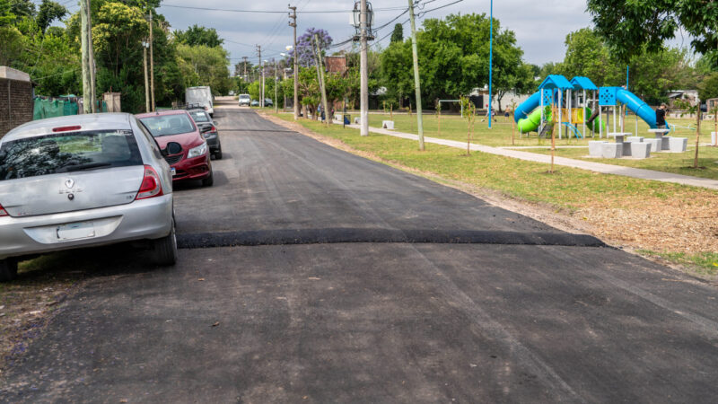Mariel Fernández inauguró la Plaza Villa Herrero en Moreno Sur