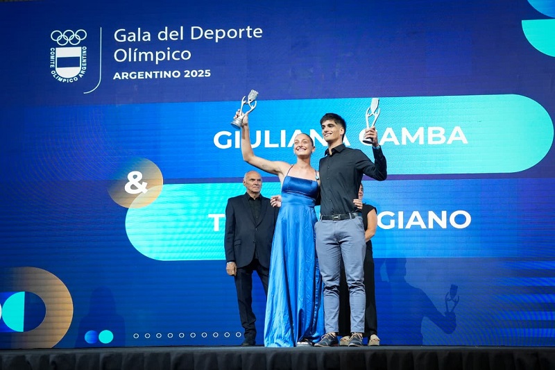 Se realizó la entrega de la gran Gala del Deporte Olímpico Argentino en Malvinas Argentinas