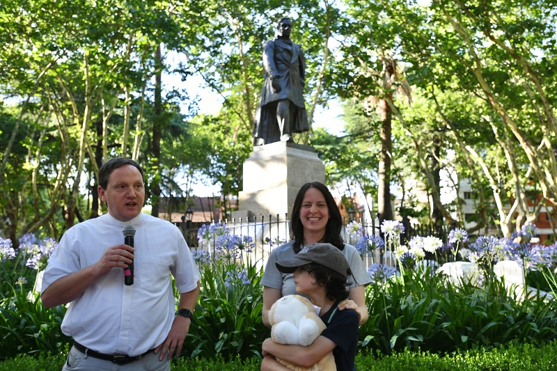 Soledad Martínez en la reinauguración de la Plaza Vicente López y Planes “Esta plaza es un modelo de cómo gestionamos el espacio público”