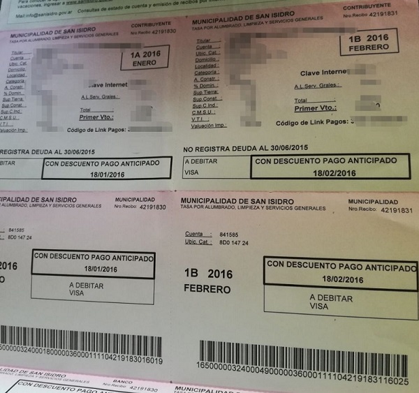 Abl San Isidro Pago anticipado