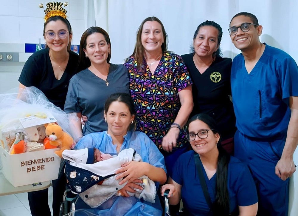 Alexander es el primer bebé nacido en Malvinas Argentinas en 2026