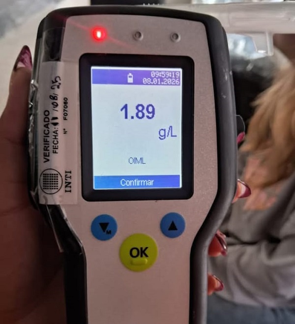 La Libertaria Eugenia Rolón se estrello ebria contra un poste, Provincia la inhabilito para tramitar la licencia