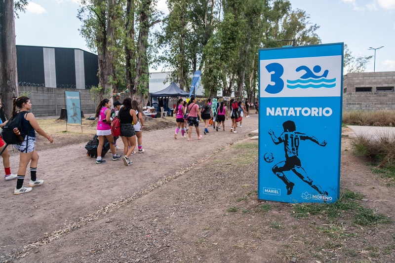 El Polideportivo Municipal Diego Armando Maradona abrió sus puertas para toda la comunidad