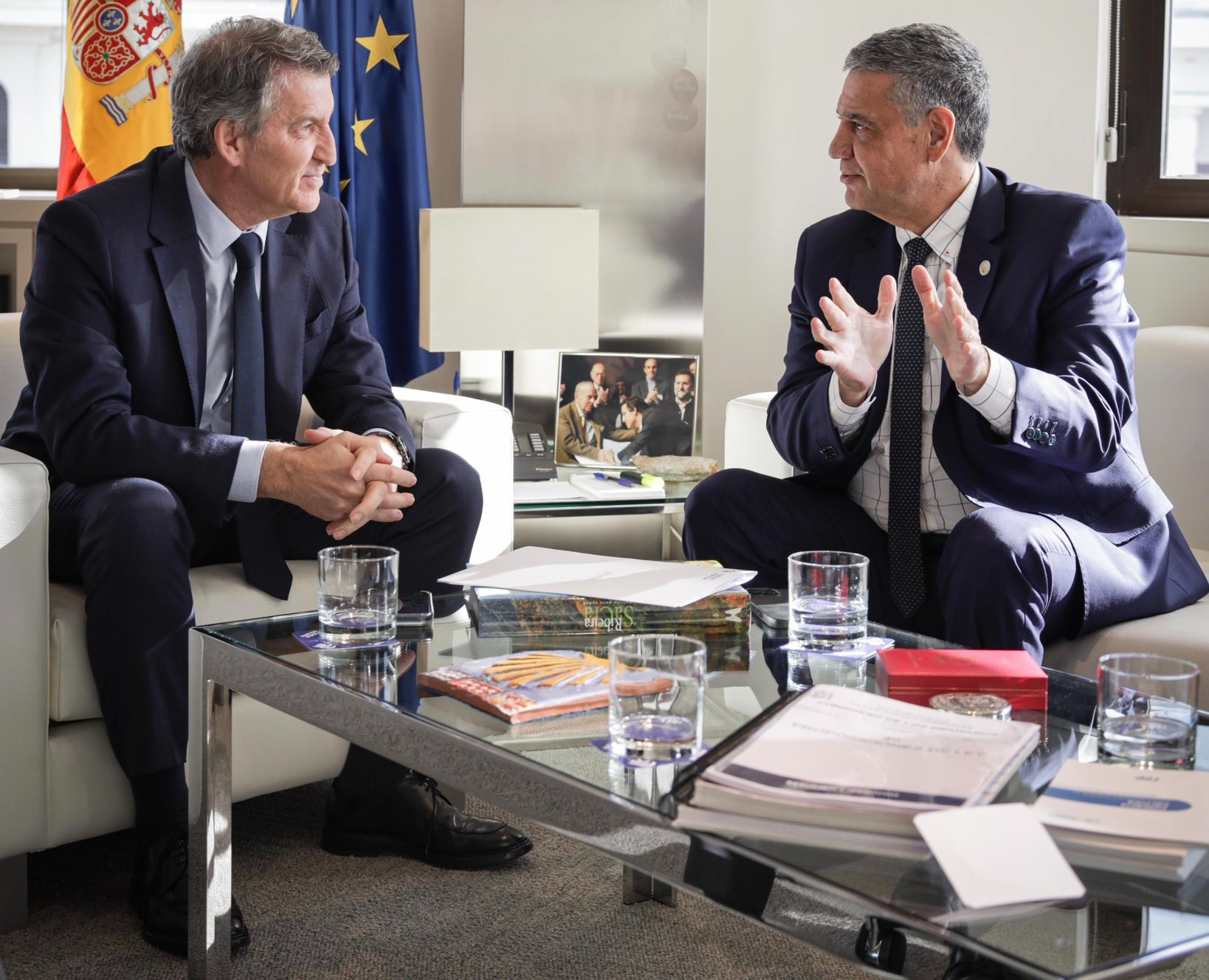 Jorge Macri en Madrid: se reunió con Alberto Núñez Feijóo y avanzó en una agenda de cooperación internacional