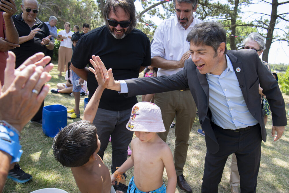 Kicillof dio inicio al programa Escuelas Abiertas en Verano 2026