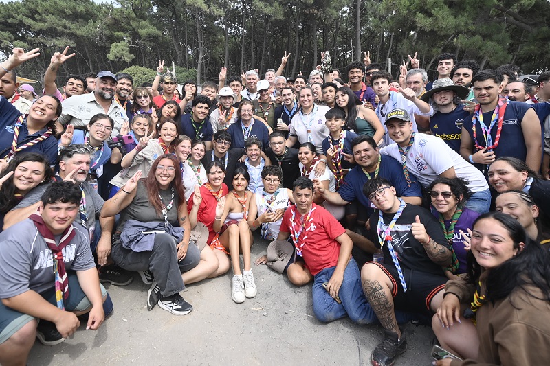 Kicillof participó de una jornada de formación y prevención de incendios forestales