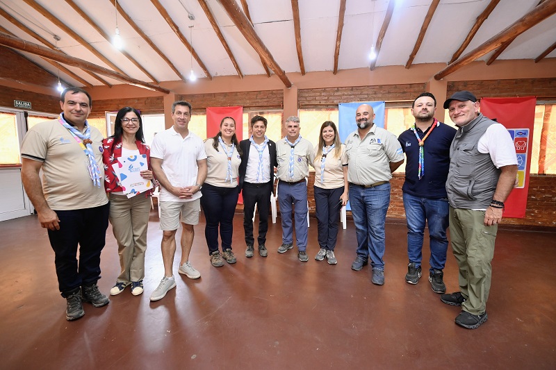 Kicillof participó de una jornada de formación y prevención de incendios forestales