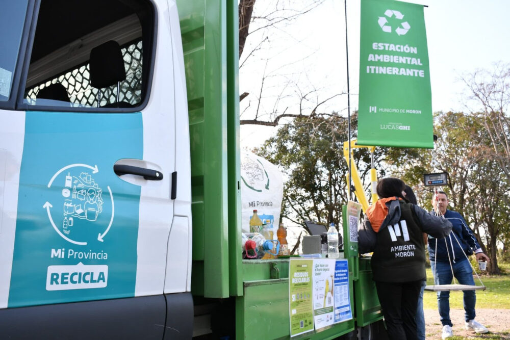 Morón profundiza sus políticas ambientales y promueve el reciclado