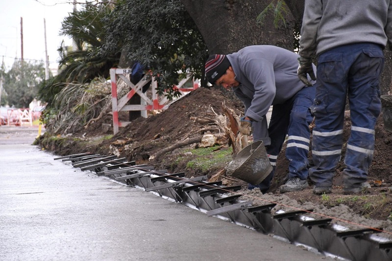 Morón realizó importantes intervenciones para mejorar la infraestructura urbana