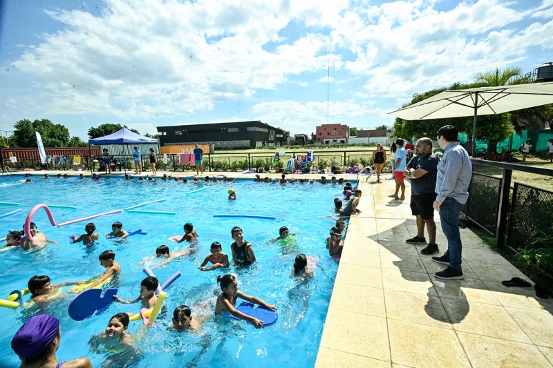 Nardini destacó la importancia de la inversión municipal en las Colonias de Verano