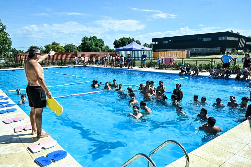 Nardini destacó la importancia de la inversión municipal en las Colonias de Verano