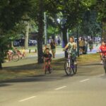 Paseo de Bicicletas Nocturno en San Isidro una alternativa para vivir el verano en movimiento