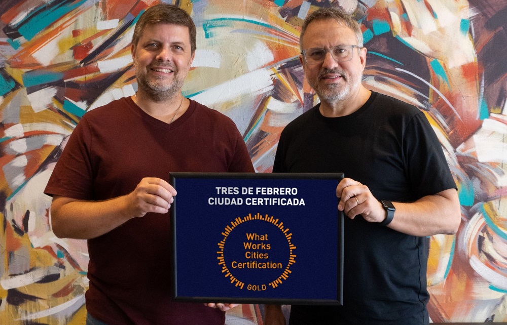 Results for America otorga a Tres de Febrero la certificación What Works Cities de Bloomberg por un uso de datos