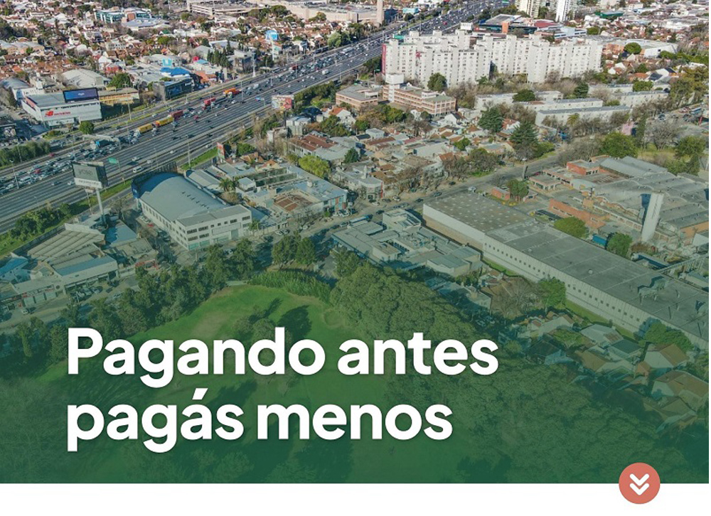 San Isidro: Pagá antes, pagá menos el ABL 2026