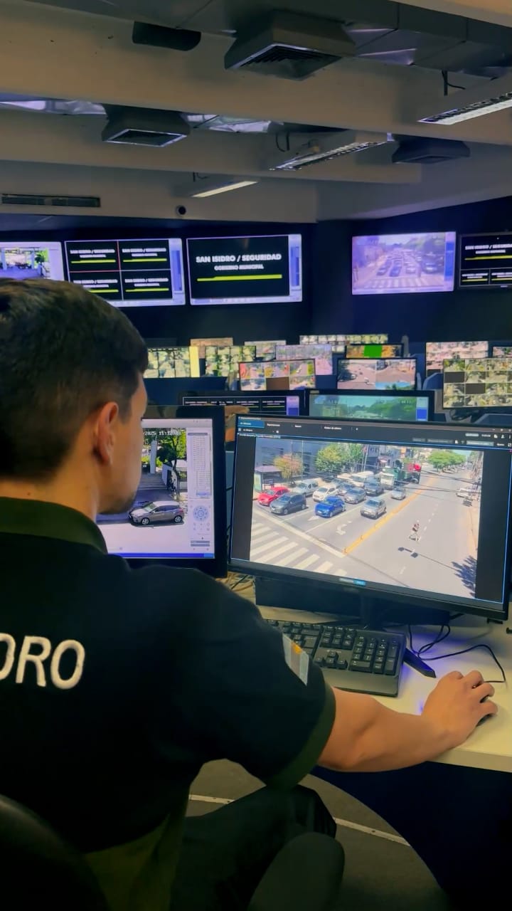 San Isidro hizo un recambio total de su Sistema de Videovigilancia y el delito bajó en 2025