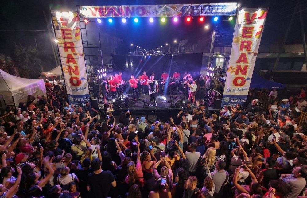 Continua “Verano en tu Barrio” la 3° edición con gran éxito en Av. Croacia