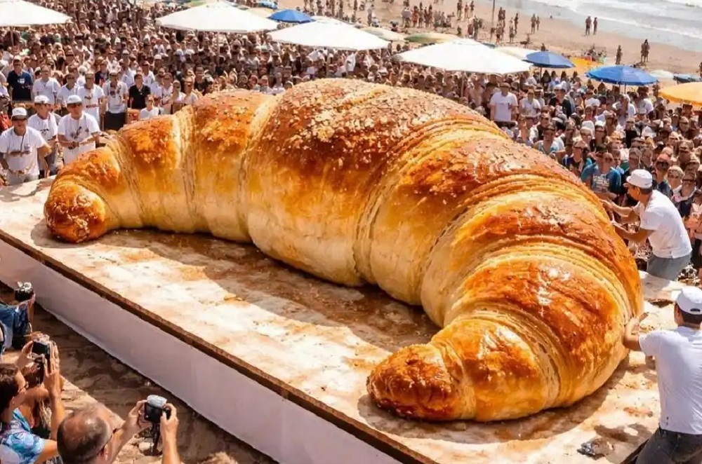Este finde van por la medialuna más grande del mundo en Mar del Plata