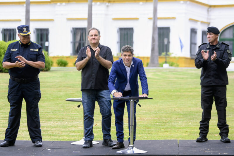 Kicillof encabezó la apertura del Congreso Provincial de Seguridad