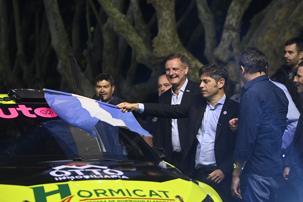 Kicillof encabezó la largada del Rally 2026 Mar y Sierras