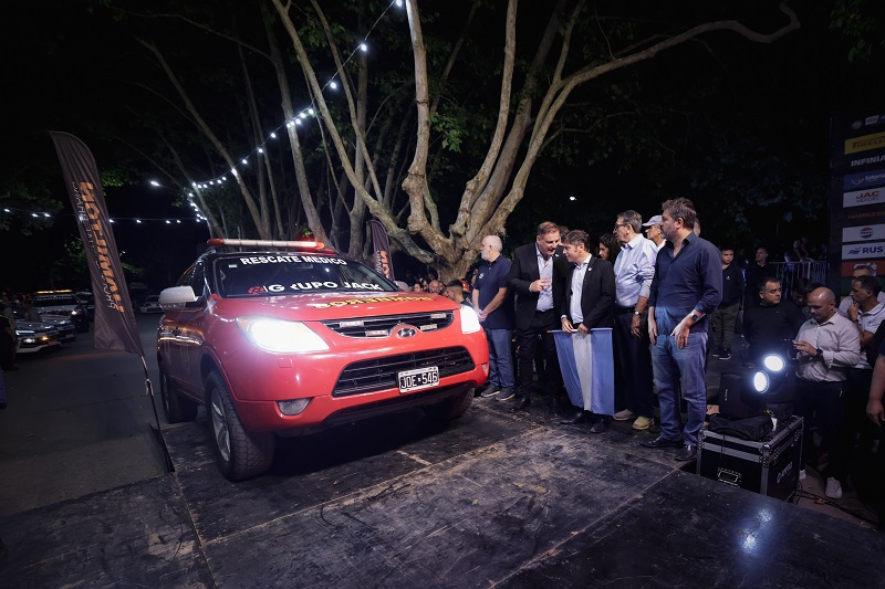 Kicillof encabezó la largada del Rally 2026 Mar y Sierras