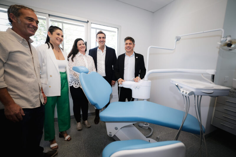 Kicillof inauguró el nuevo puente vehicular de Los Huesos en Lujan