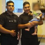 La Policía Municipal salvó la vida de un bebé en Escobar