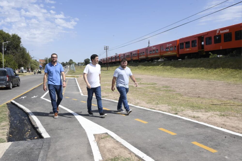 Leo Nardini recorrió el avance del Corredor Seguí entre Grand Bourg y Tierras Altas