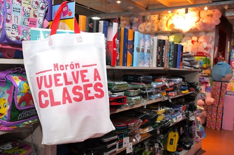 Morón Vuelve a Clases con descuentos en artículos escolares