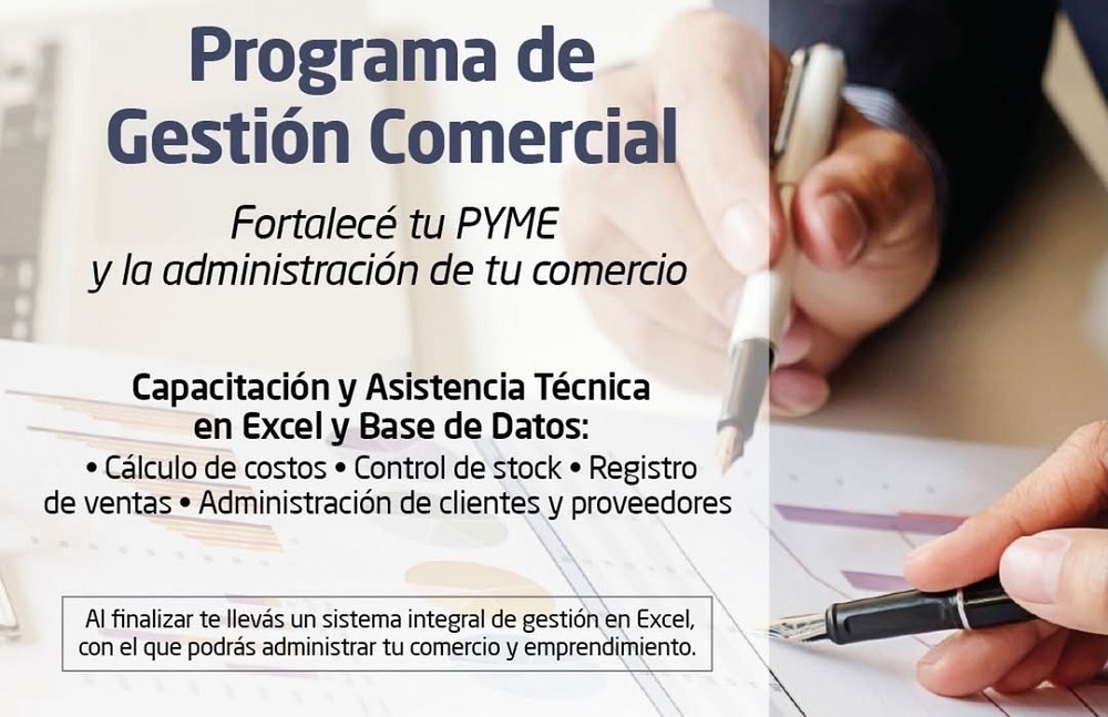 Morón abre la inscripción al Programa de Gestión Comercial para fortalecer a las PyMEs
