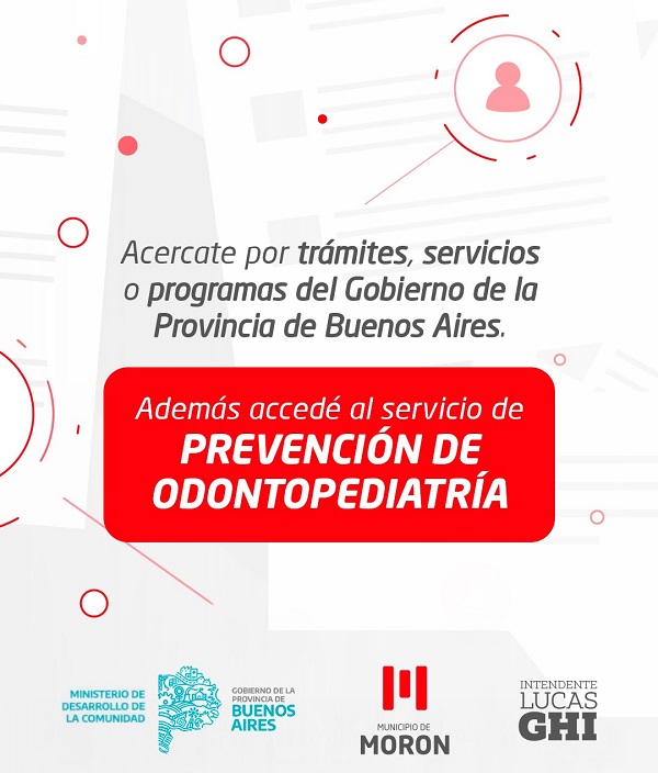 Morón y la Provincia realizan un operativo para acercar servicios a la comunidad