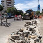 San Isidro avanza con las obras en el cruce de Centenario y Márquez para mejorar el tránsito