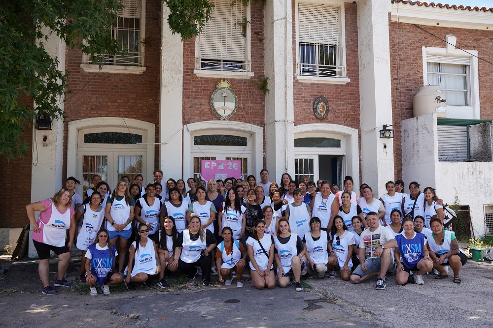 San Martín realizó la 15° edición del programa Buen Comienzo para mejorar escuelas y jardines de la ciudad